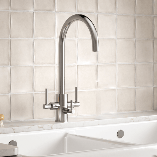 Clearwater Stella Tri Spar C Filtered Water Kitchen Sink Mixer Tap - Chrome - ST2CP - Bathroom Shack
