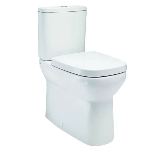Britton Fully Back to Wall Close Coupled Toilet - White - MYBTWCCTW - Bathroom Shack