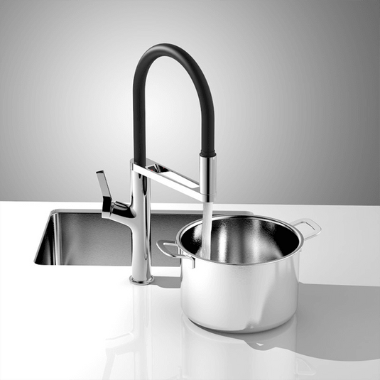 Clearwater Galex Pull Out Sensor Kitchen Sink Mixer Tap - Chrome - GAL10CP - Bathroom Shack