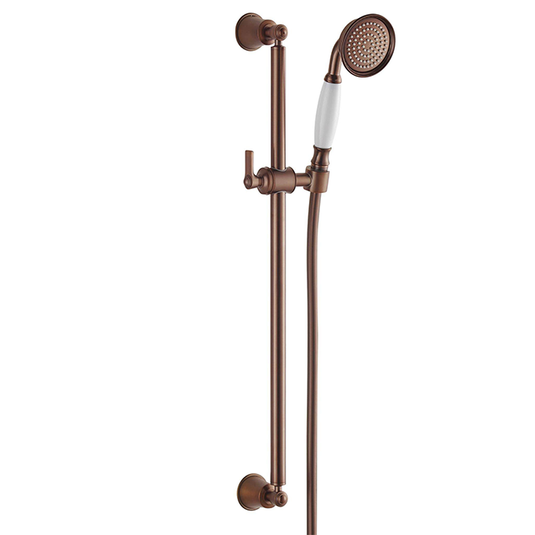 Flova Liberty Slide Rail Kit with Single Function Handset - Oil Rubbed Bronze LISFSS-ORB - Bathroom Shack