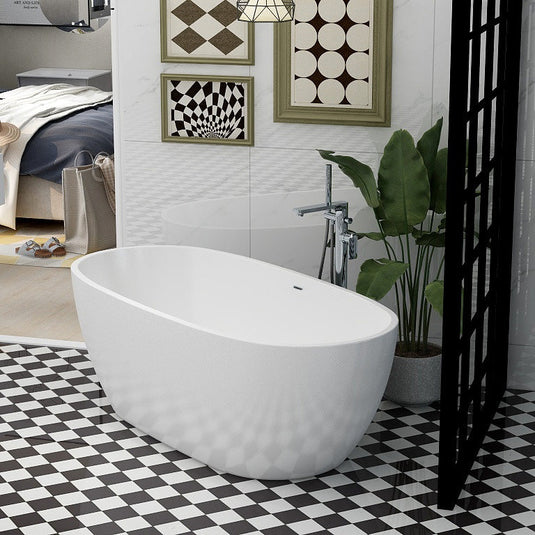 Imex Duro 1700 x 790 Freestanding Bath - Includes Chrome Overflow and Pop Up Bath Waste - PB1017B