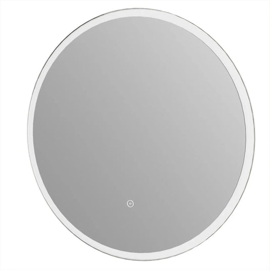 JTP Apollo Round LED Illuminated Bathroom Mirror 600mm Wide - Chrome - Bathroom Shack