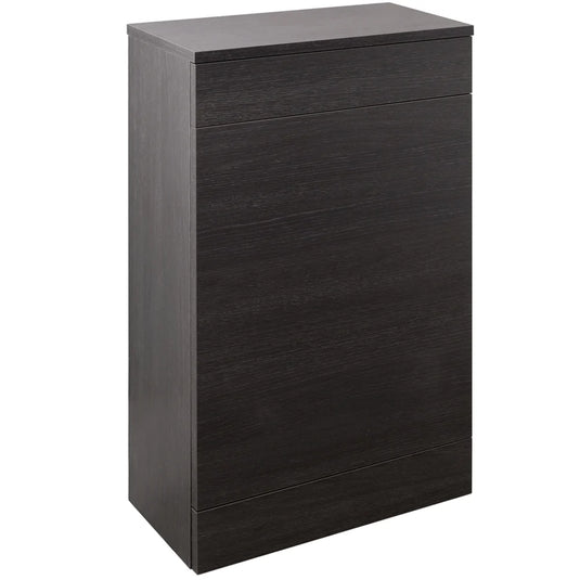 JTP Pace Back to Wall WC Unit 500mm Wide - Black - Bathroom Shack