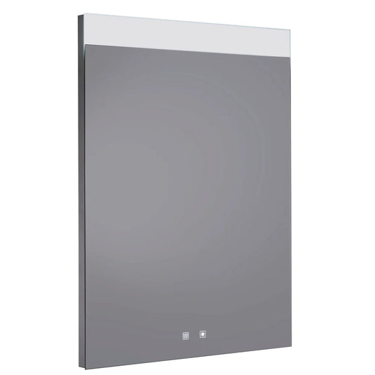 JTP Radiant Rectangular LED Illuminated Bathroom Mirror 600mm H x 600mm W - Chrome - Bathroom Shack