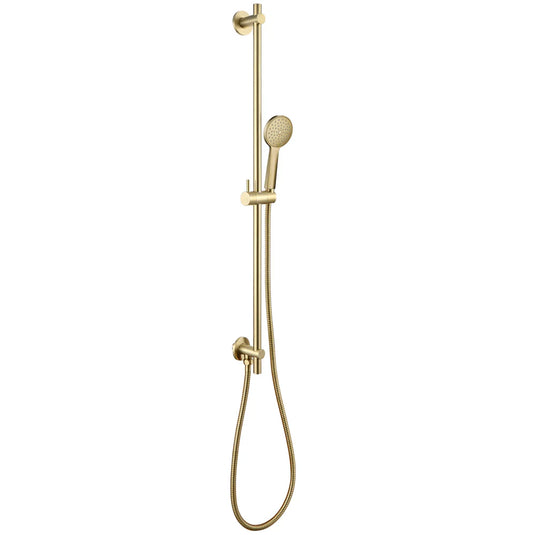 JTP Vos Single Function Slide Rail Kit - Brushed Brass - Bathroom Shack