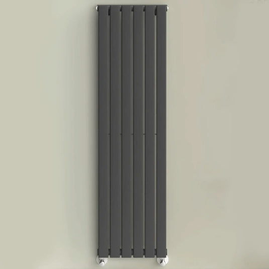 Kartell Boston Designer Radiator 1600mm H x 410mm W - Anthracite - Bathroom Shack