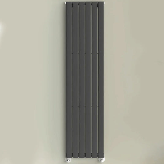 Kartell Boston Designer Radiator 1800mm H x 410mm W - Anthracite - Bathroom Shack