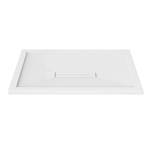 Kudos Connect 2 1700 x 700mm Rectangle Shower Tray with waste - White - Bathroom Shack