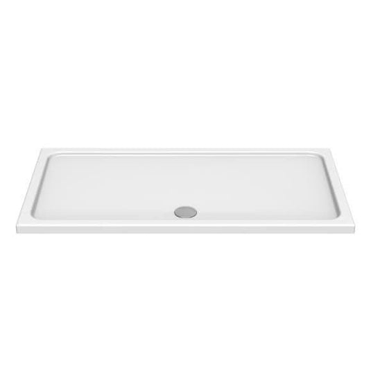Kudos Kstone 1700 x 700mm Rectangular Shower Tray - White - Bathroom Shack