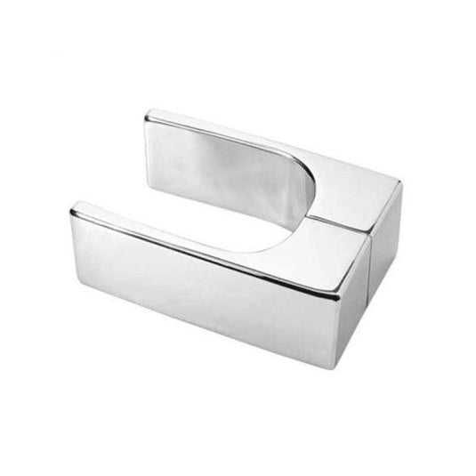Merlyn Ionic Essence 760mm Frameless Hinge & Recess Inline Shower Door - Chrome - A0111F0 - Bathroom Shack