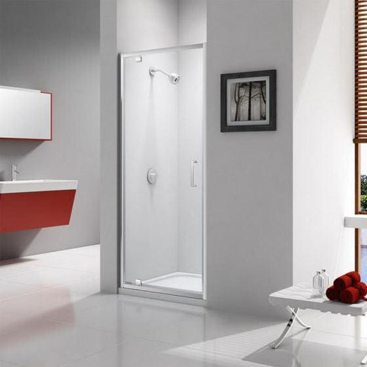 Merlyn Ionic Express 800mm Pivot Shower Door - Chrome - A0306D0 - Bathroom Shack