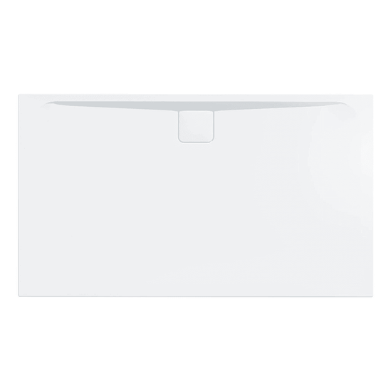 Merlyn Level 25 1700 x 760mm Rectangular Shower Tray with 90mm Fast Flow Waste & Cover - White - L1776RT - Bathroom Shack