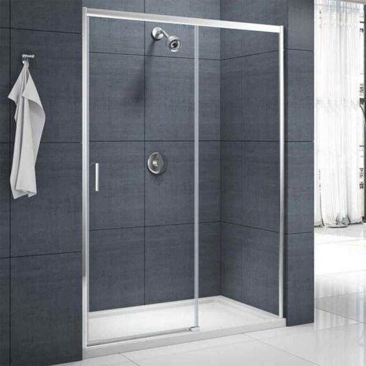 Merlyn MBOX Sliding Shower Door (Low Level Access) 1400mm Right Hand - MBLA1400R - Bathroom Shack