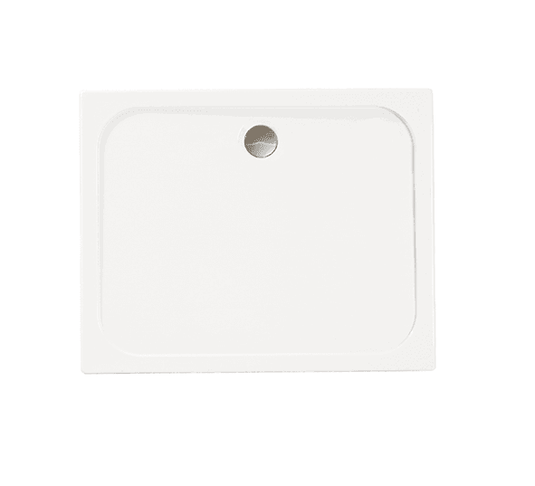 Merlyn Touchstone 1700 x 800mm Rectangular Shower Tray Without Waste - White - S178RTTO - Bathroom Shack
