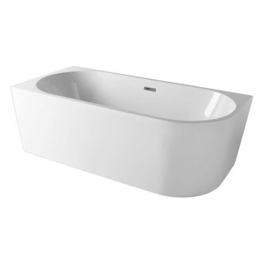 Oceana Barmouth 1700mm J Shape Freestanding Bath (LH) - Bathroom Shack