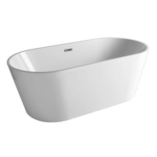Oceana Caswell 1700mm Freestanding Double Ended Bath - Bathroom Shack