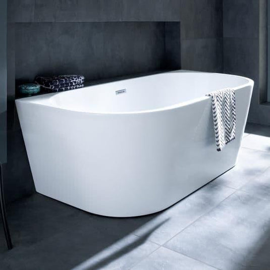 Oceana Langland 1700mm Freestanding Double Ended Bath - Bathroom Shack