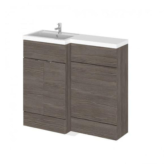 Oceana Rio 1000mm Furniture Set & Basin in Grey Avola (LH) - Bathroom Shack