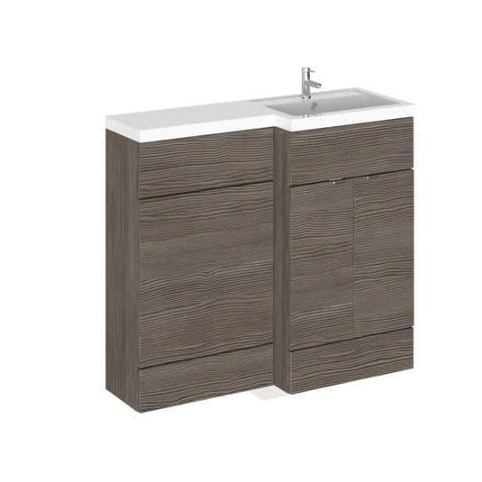 Oceana Rio 1000mm Furniture Set & Basin in Grey Avola (RH) - Bathroom Shack