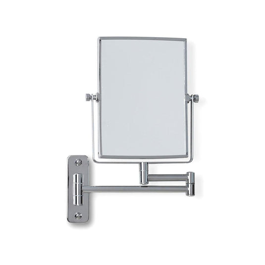Origins Addison Reversible 3x Magnifying Wall Mirror - Chrome - Bathroom Shack