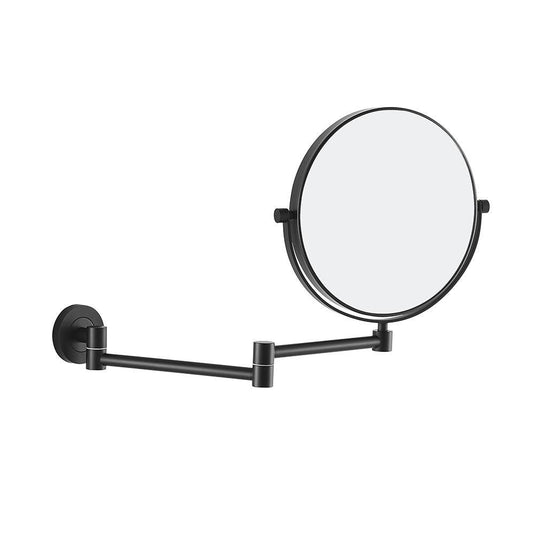 Origins Hutton Reversible 5x Magnifying Wall Mirror - Black - Bathroom Shack