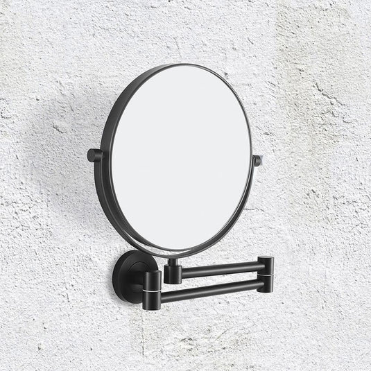 Origins Hutton Reversible 5x Magnifying Wall Mirror - Black - Bathroom Shack