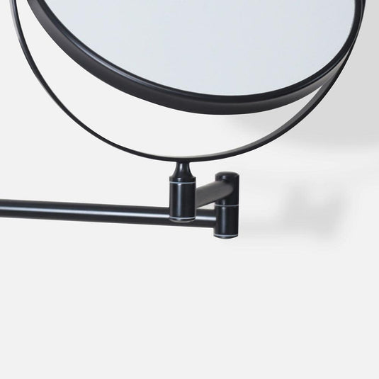 Origins Mason Reversible 5x Magnifying Wall Mirror - Black - Bathroom Shack