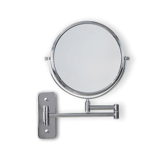 Origins Mason Reversible 7x Magnifying Wall Mirror - Chrome - Bathroom Shack