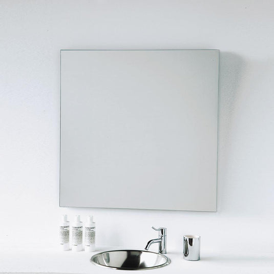 Origins Slim 60 x 60cm Square Mirror - Bathroom Shack