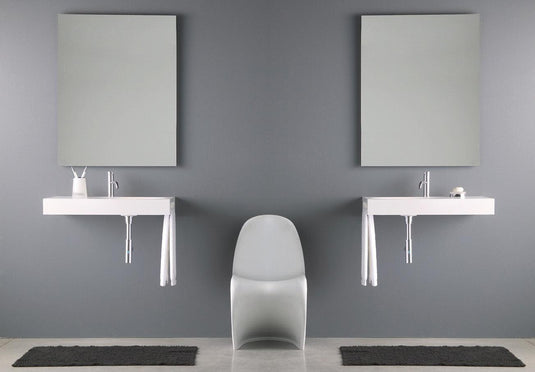 Origins Slim 60 x 80cm Rectangular Mirror - Bathroom Shack