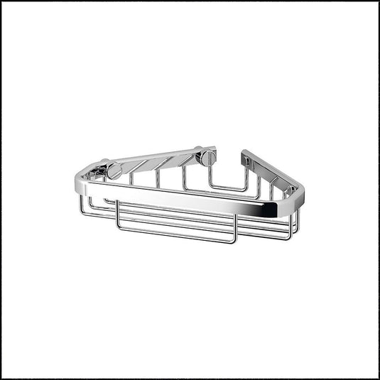 Origins Small Corner Shower Basket - Chrome - Bathroom Shack