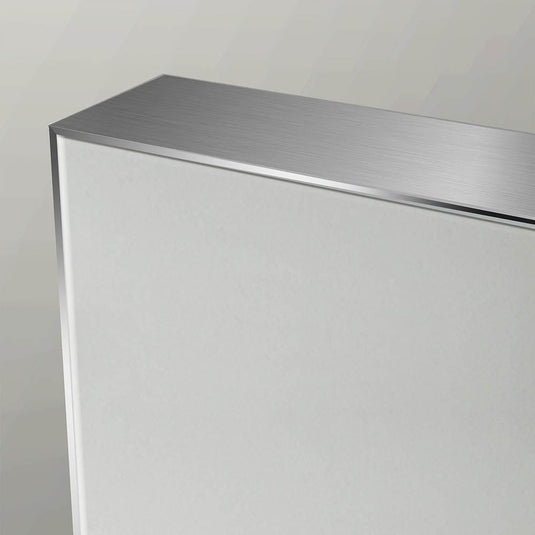 Origins Tate 60 x 80cm Rectangular Mirror - Polished Chrome - Bathroom Shack