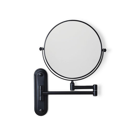 Origins Taylor Reversible 5x Magnifying Wall Mirror - Black - Bathroom Shack
