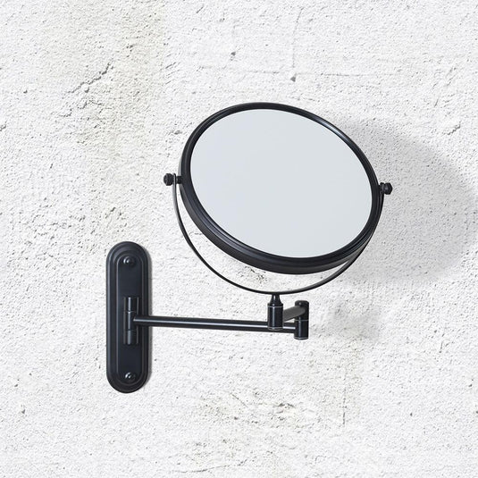 Origins Taylor Reversible 5x Magnifying Wall Mirror - Black - Bathroom Shack
