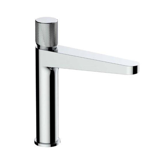 RAK Ceramics Amalfi Mid Height Basin Mixer - Chrome - RAKAMA3016C - Bathroom Shack