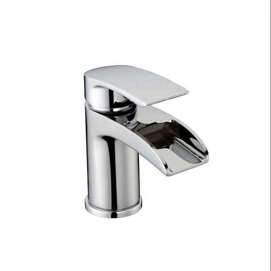 RAK Ceramics Basin Art Monobloc Waterfall Basin Mixer Curve - Chrome - RAKWFC3001 - Bathroom Shack
