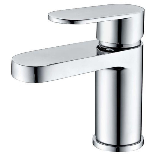 RAK Ceramics Compact Eco Monobloc Basin Mixer - Chrome & Waste - RAKCOM3001S - Bathroom Shack