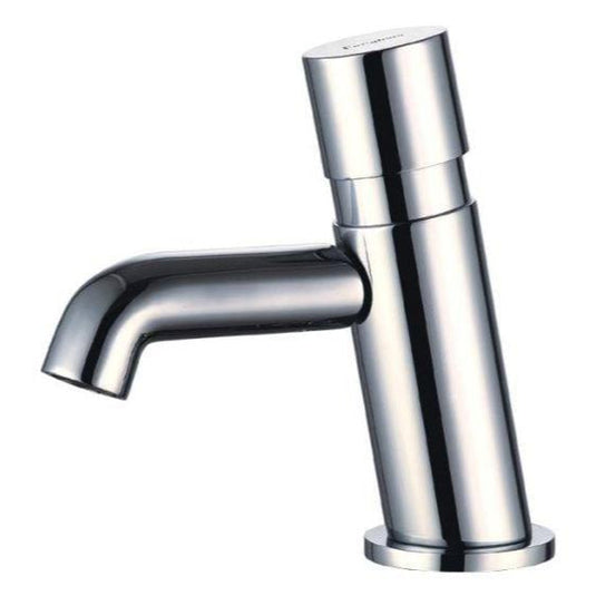 RAK Ceramics Compact Modern Non Concussive Basin Tap - Chrome - RAKCOM901C - Bathroom Shack