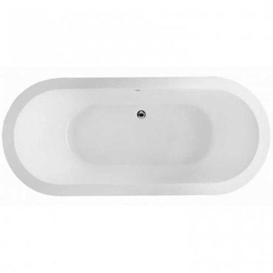 RAK Ceramics DKM Double Ended Oval Bath 1800 x 800mm - BT58AWHA - Bathroom Shack