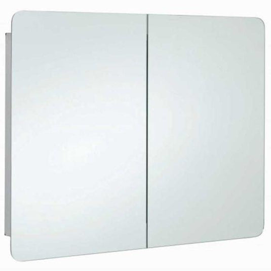 RAK Ceramics Duo Stainless Steel Double Cabinet With Mirrored Doors - 12SL380 - Bathroom Shack