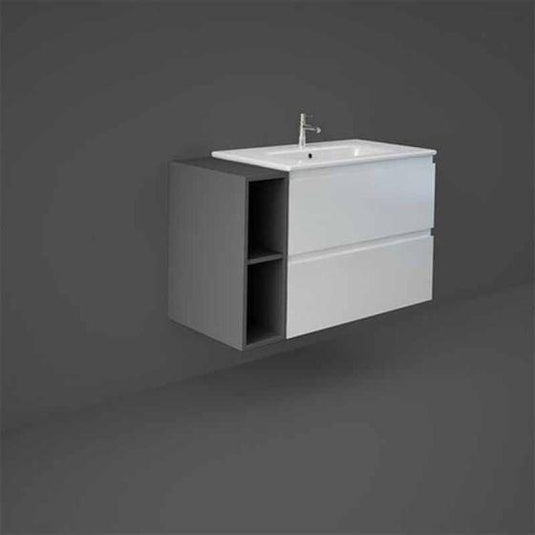 RAK Ceramics Joy Open Storage Unit 20cm - Grey - JOYOS020MGY - Bathroom Shack