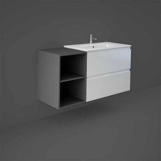 RAK Ceramics Joy Open Storage Unit 40cm - Grey - JOYOS040MGY - Bathroom Shack