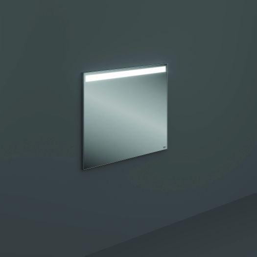 RAK Ceramics Joy Wall Hung Mirror with LED Light & Demister 80 X 68cm - JOYMR08068LED - Bathroom Shack