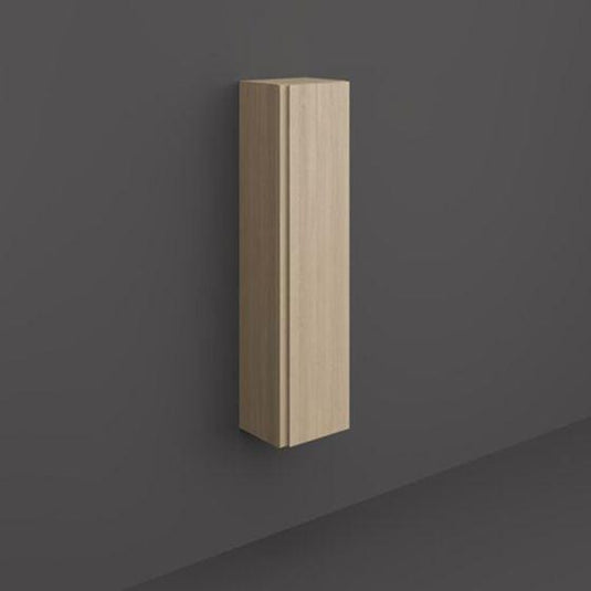 RAK Ceramics Joy Wall Hung Tall Storage Unit - Scandinavian Oak - JOYTS120SOK - Bathroom Shack