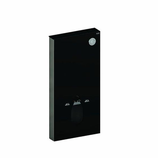 RAK Ceramics Obelisk Cistern Cabinet For Wall Hung Pan - Black - FS04RAKCABBLK - Bathroom Shack
