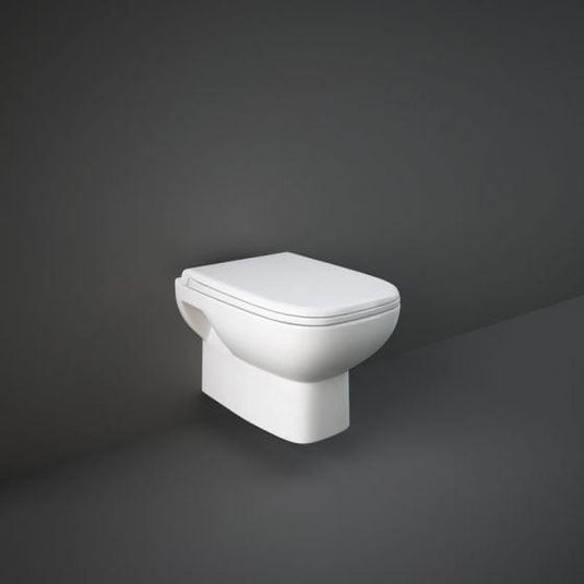 RAK Ceramics Origin Quick Release Soft Close Toilet Seat - Alpine White - BP0208TB - Bathroom Shack
