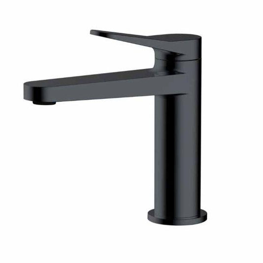 RAK Ceramics Petit Round Standard Basin Mixer - Matt Black - RAKPER3001B - Bathroom Shack