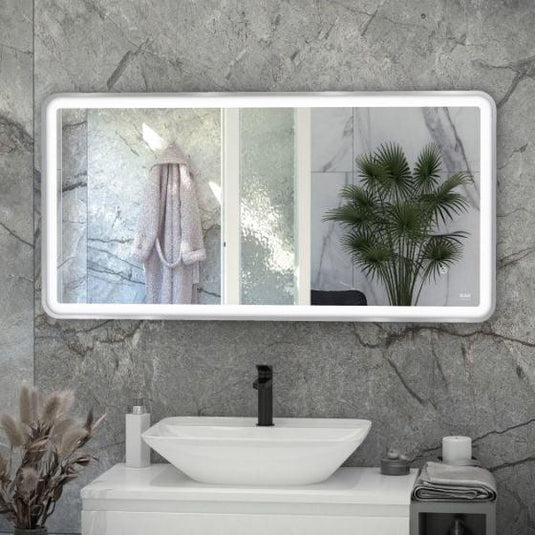 RAK Ceramics Picture Soft 600 x 1200mm LED Mirror - Chrome - RAKPICSFCP5004 - Bathroom Shack