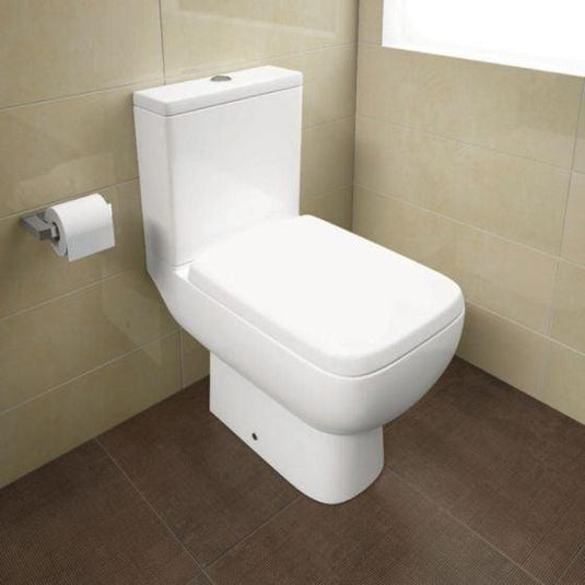 RAK Ceramics Series 600 Close Coupled Dual Flush Cistern - Alpine White - SE10AWHA - Bathroom Shack