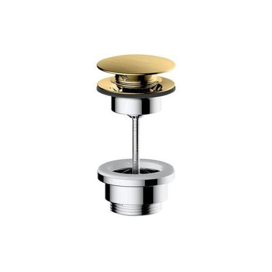 RAK Ceramics Universal Brass Pop-Up Waste - Brushed Gold - RAKCCW008G - Bathroom Shack